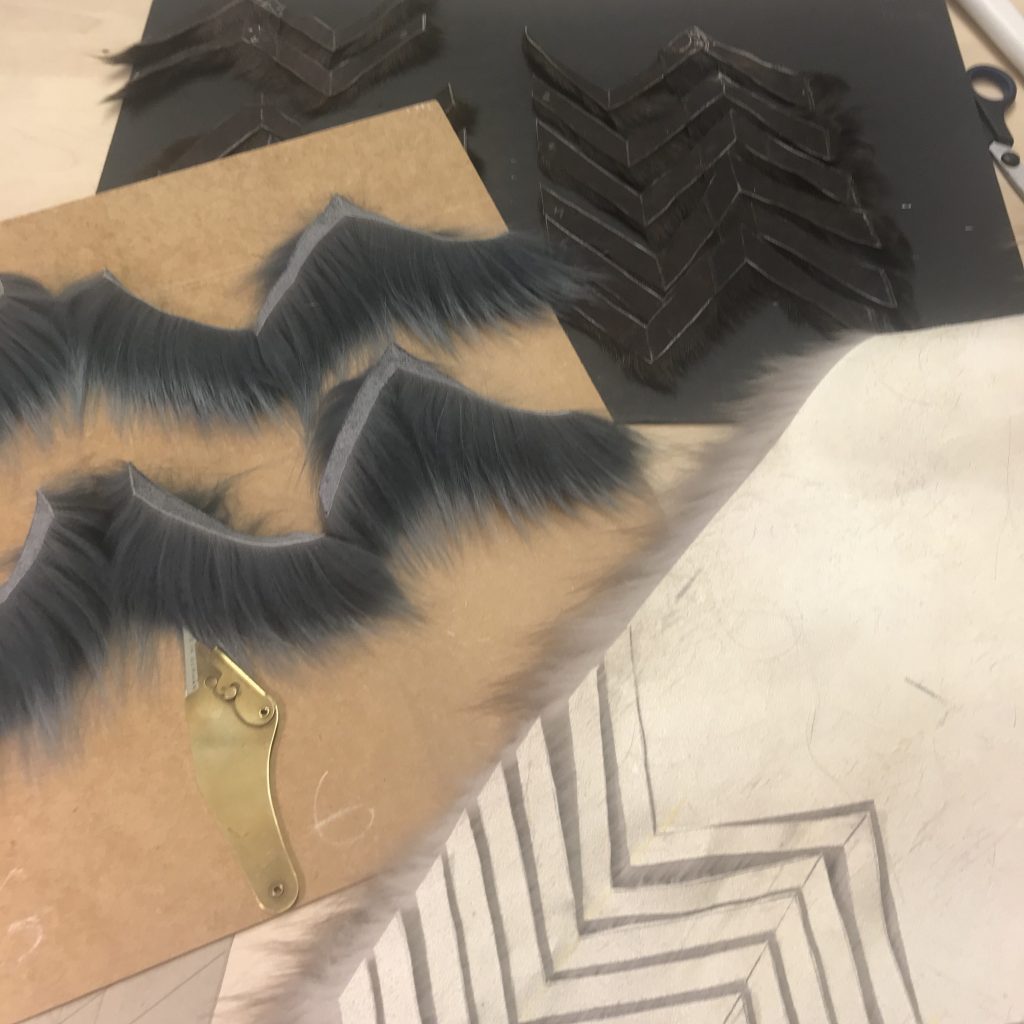 Fur inspiration picture - How to make a fur west on a vintage lamb coat